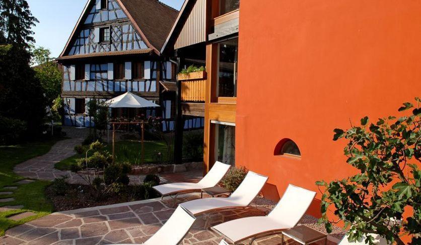 Hôtel à la Ferme Osthouse Exterior foto